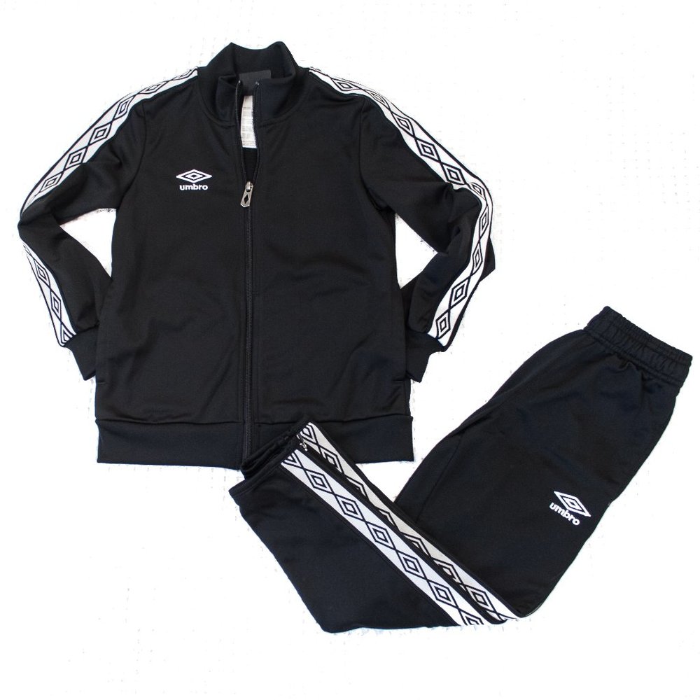Umbro | Black & White Track Suit | S 6/7